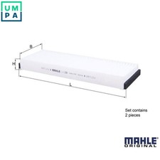 FILTER CABIN AIR LA 239/S FOR