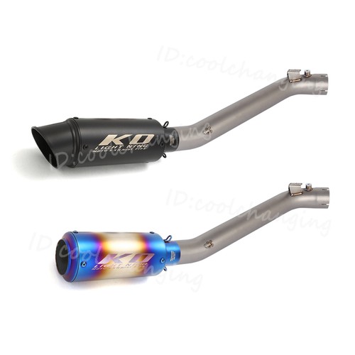 Slip exhaust tips - slip, mid