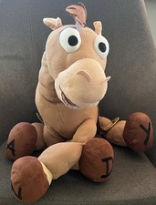Toy Story Disney Store Large Bullseye Plush Soft Toy Retired Brown H 24” Pixar