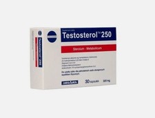 Testosterol 250 30 caps pack.