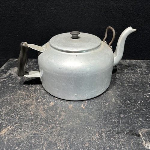 Large vintage aluminum - aluminum, teapot