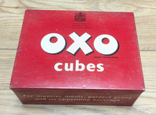 Oxo cubes storage - box, tin