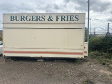 used Katerkraft catering trailer burger van