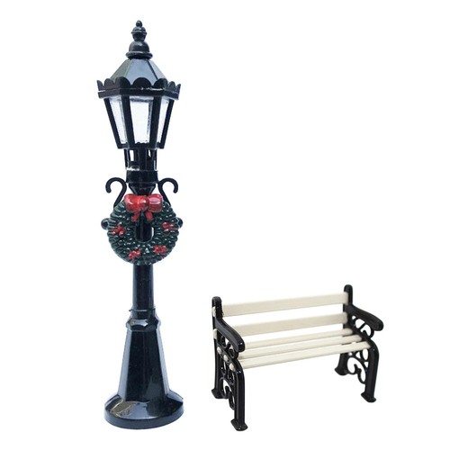2pcs mini street light model - 2pcs,