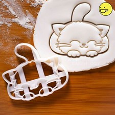 Cute Smiling Cat cookie cutter