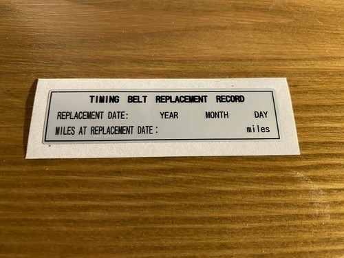Jdm timing belt change - jdm, “timing