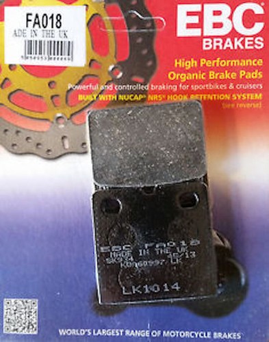 Ebc pads fa018 bmw 1200 - ebc, k