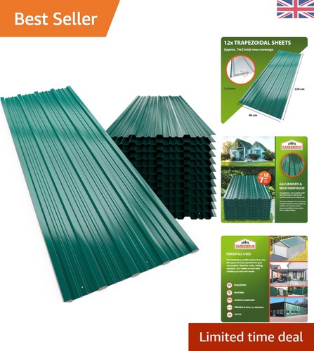Robust green corrugated - green,