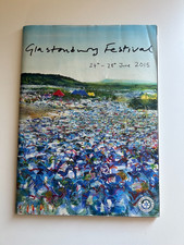 Glastonbury festival Programme Original 2015