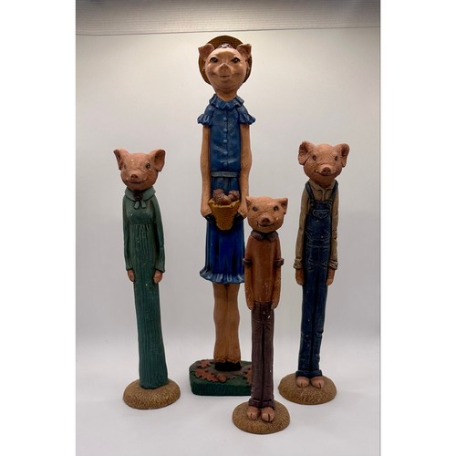 Jim shore pencil pigs - jim,