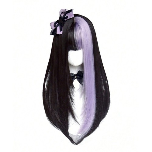 Synthetic long wigs with - synthetic,
