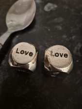 Vintage Metal Dice Weight 5 Ounz Solid Metal Dice