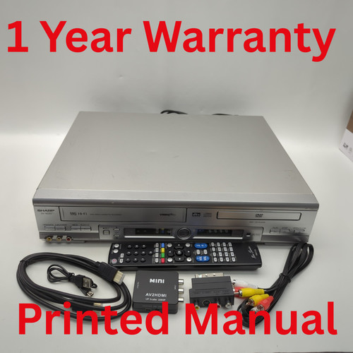 Sharp nc65h vcr dvd combo - dvd,