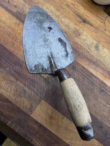 Vintage tyzack trowel iom logo - tyzack,