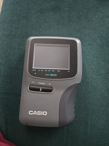 Casio 1800 colour analogue - colour,