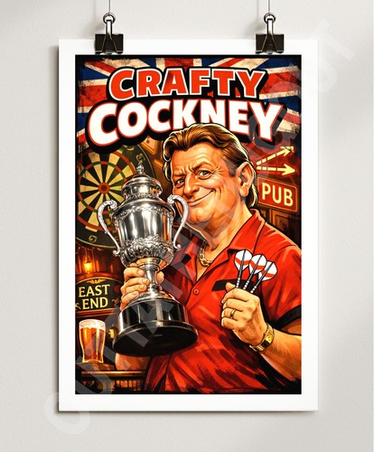 Crafty cockney bristow darts - crafty,