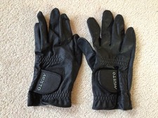 Musto black gloves Medium