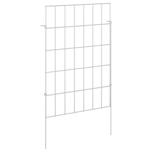 Garden fence with stakes - garden,
