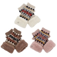 Knitted Faux Fur Cuffs