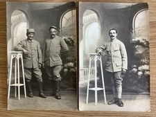 Vintage Postcards, WW1, Soldiers, French Army, 46th Regiment, Real Photo