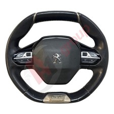 PEUGEOT 208 GT LINE 19-23 FLAT TOP / BOTTOM STEERING WHEEL + A!R BAG 98255207ZD