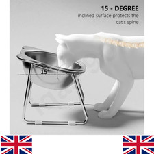 Raised Cat Bowl 15° Tilt 304