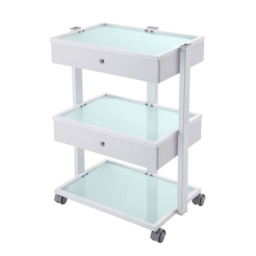 Glass salon trolley - trolley, beauty