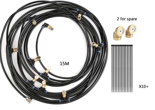 15m misting system mist - system,