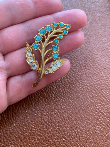 Vintage blue and clear - , paste
