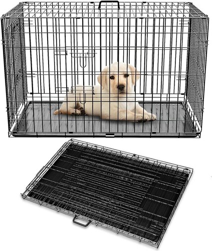 Dog cage puppy training crate - dog,