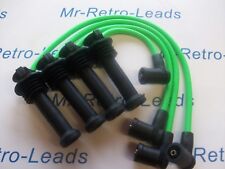 LIME GREEN 8MM PERFORMANCE IGNITION LEADS FOR THE FOCUS FIESTA MONDEO 1.8 2.0
