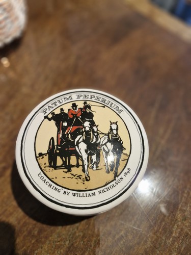 Vintage ceramic lid - lid, pot
