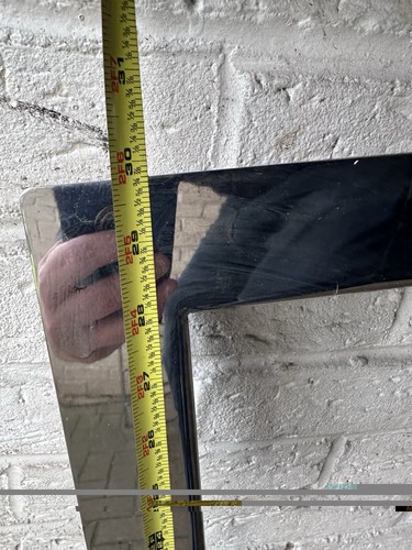 Metal fireplace surround - metal,