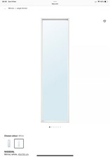 IKEA Nissedal White Timber