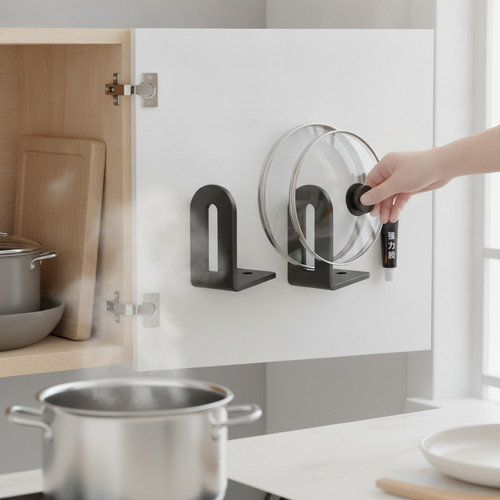 Wall mounted kitchen rack - wall,