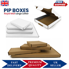 Royal Mail Large Letter Eco Friendly Cardboard PIP Postal Mail Box C4 C5 C6 DL