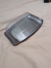Rostfrei Inox Butter Dish, Stainless Steel And Plastic