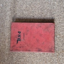 Vintage BSA Twin Motorcycles Book by D.W Munro "All Models from 1946". Hardback