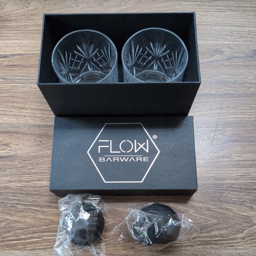 Flow barware whiskey glasses - barware,