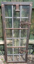 Antique Wrought Iron Window