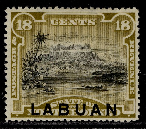 North borneo labuan qv - labuan, sg71