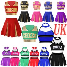 Girls Cheer Leader CostumeCrop