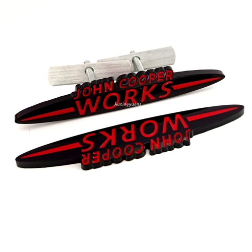Black red john cooper - red,