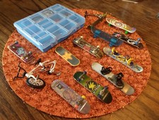 Vintage 90s RARE Mini Techdeck Skateboard Snowboard Scooter BMX Pokémon TonyHawk