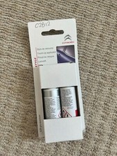2 x 12ml Citroen Style Touch-up Applicator Silver Paint C2B12 Genuine Spare Part