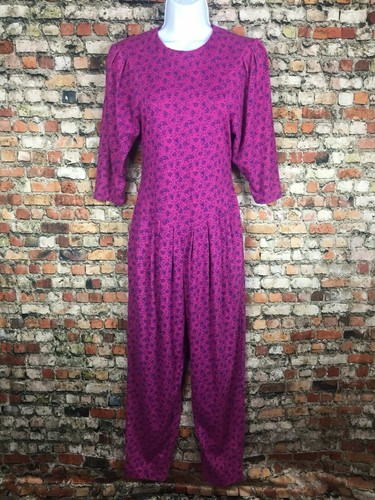 Vintage 80s 90s - floral, pink