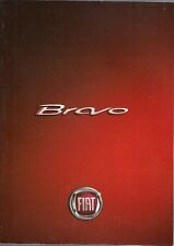 Fiat Bravo Specifications 2007-08 UK Market Brochure Active Sport Dynamic