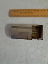 Vintage Tin Sliding Snuff Box