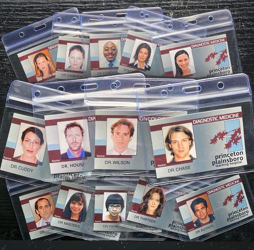 House replica id badges - house,