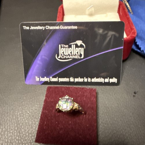 9ct gold mystic topaz - 9ct,